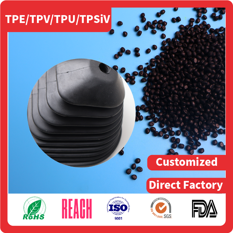 Low-Odor Automotive Gear Shift Knob Cover TPE/TPV Material